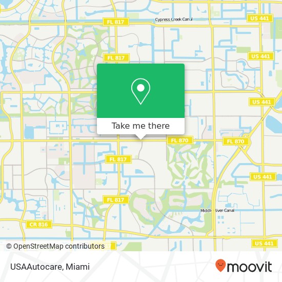 USAAutocare map