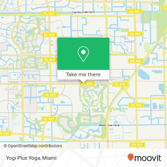 Mapa de Yogi Plus Yoga