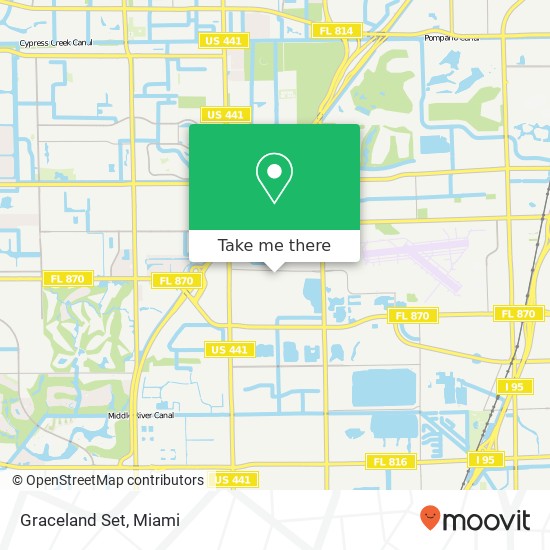 Graceland Set map