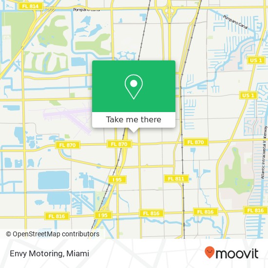 Mapa de Envy Motoring