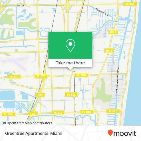 Greentree Apartments map