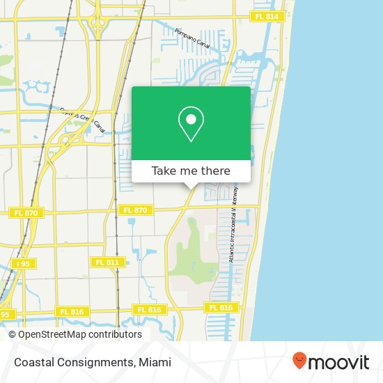 Coastal Consignments map