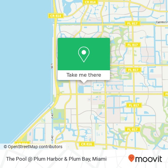 Mapa de The Pool @ Plum Harbor & Plum Bay