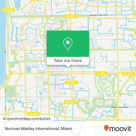 Norman Manley International map