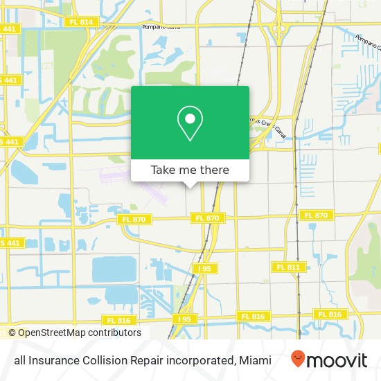 all Insurance Collision Repair incorporated map
