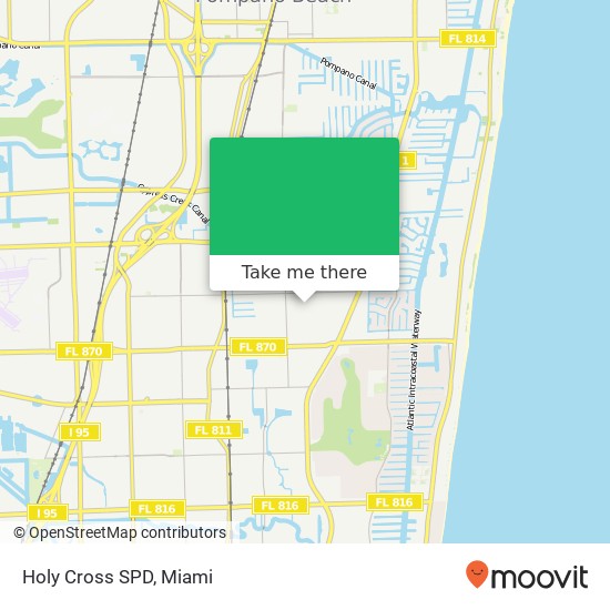 Mapa de Holy Cross SPD