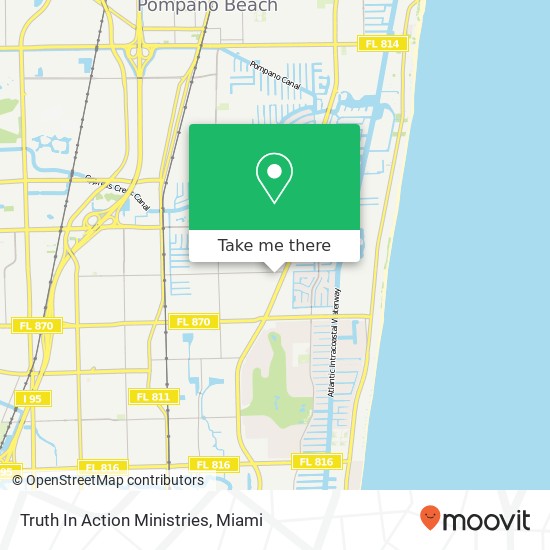 Truth In Action Ministries map