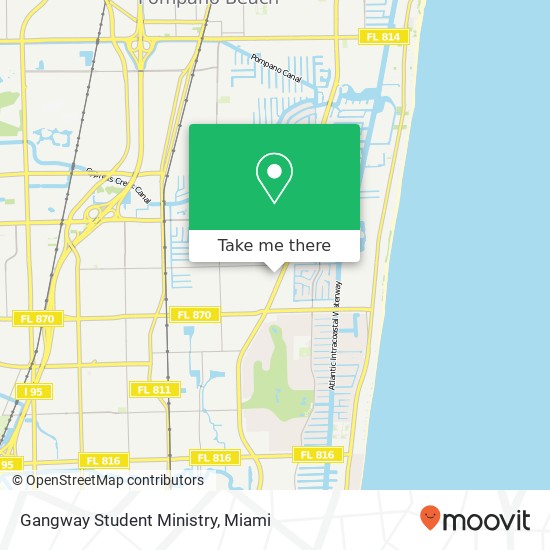 Gangway Student Ministry map