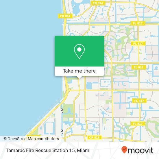 Mapa de Tamarac Fire Rescue Station 15