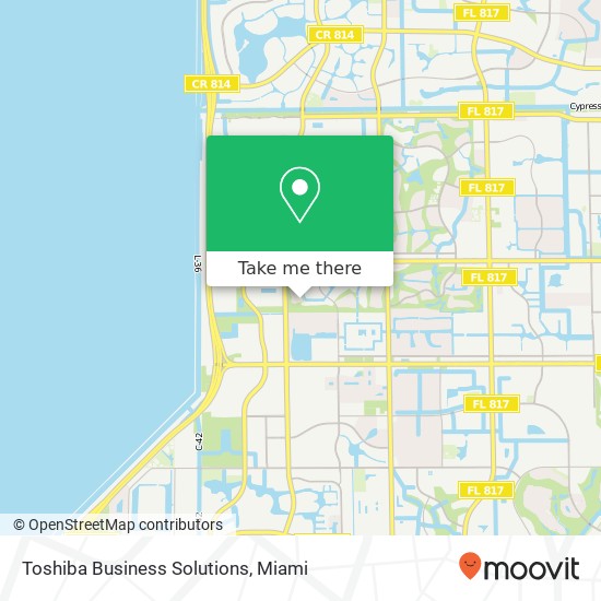 Toshiba Business Solutions map