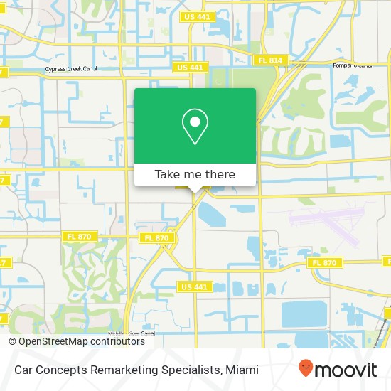 Car Concepts Remarketing Specialists map