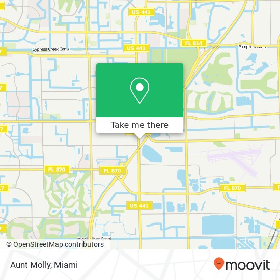 Aunt Molly map