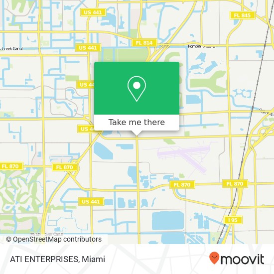 ATI ENTERPRISES map