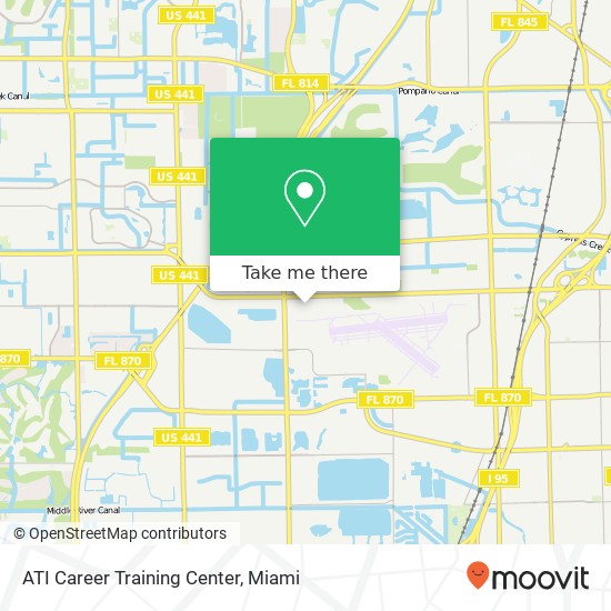 ATI Career Training Center map