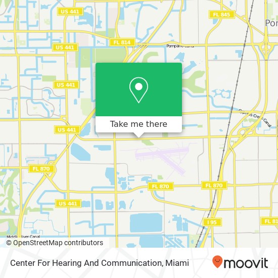 Mapa de Center For Hearing And Communication
