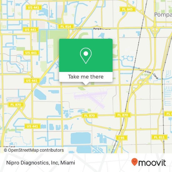 Mapa de Nipro Diagnostics, Inc