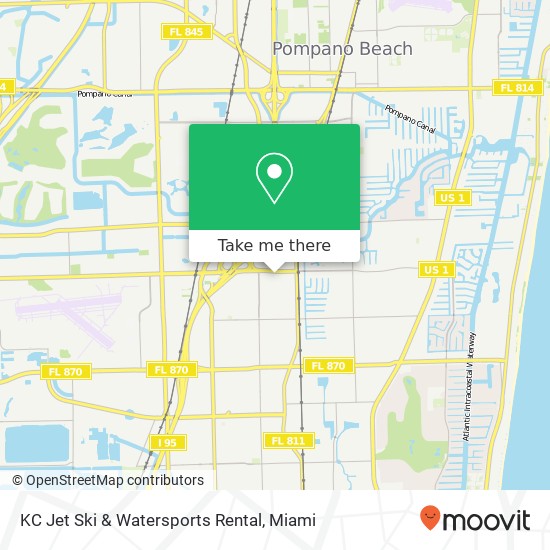 KC Jet Ski & Watersports Rental map