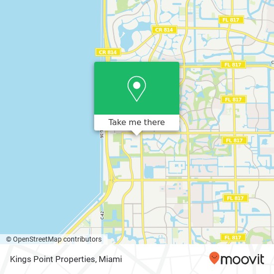 Mapa de Kings Point Properties