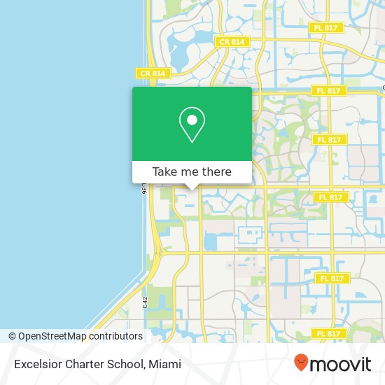 Mapa de Excelsior Charter School