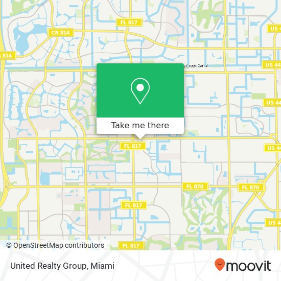 Mapa de United Realty Group