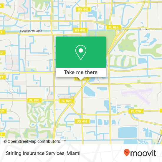 Stirling Insurance Services map