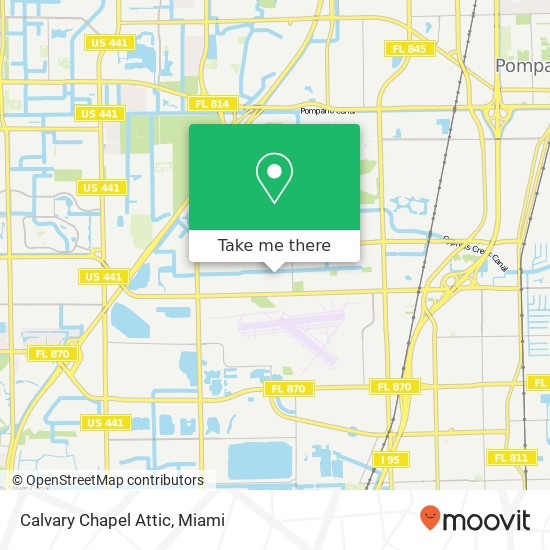 Calvary Chapel Attic map