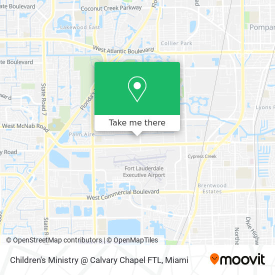 Mapa de Children's Ministry @ Calvary Chapel FTL