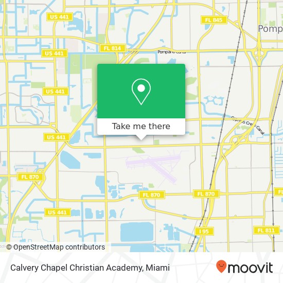 Mapa de Calvery Chapel Christian Academy
