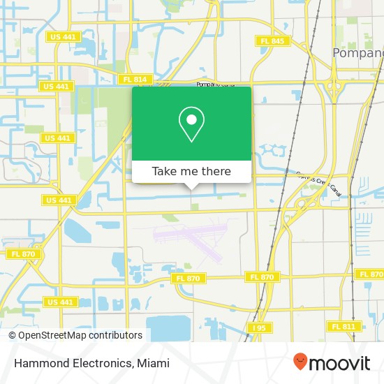 Mapa de Hammond Electronics