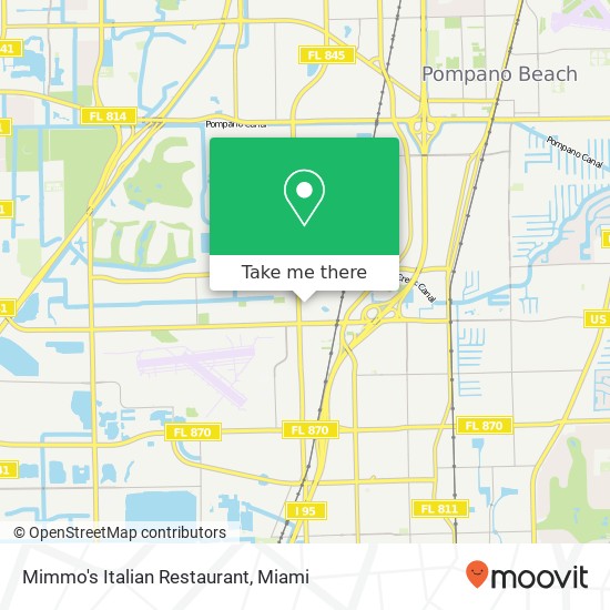 Mimmo's Italian Restaurant map