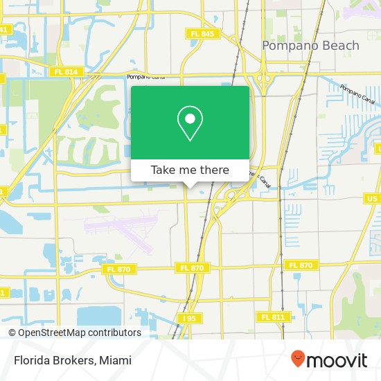 Mapa de Florida Brokers