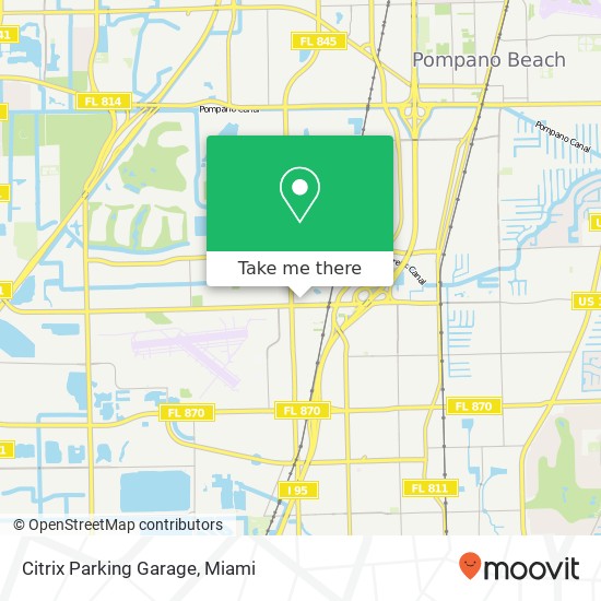 Citrix Parking Garage map