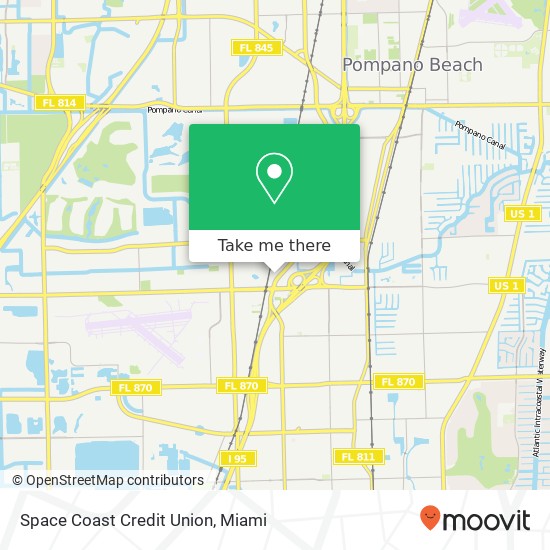 Mapa de Space Coast Credit Union