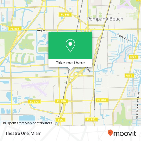 Mapa de Theatre One