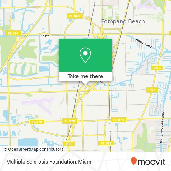 Multiple Sclerosis Foundation map