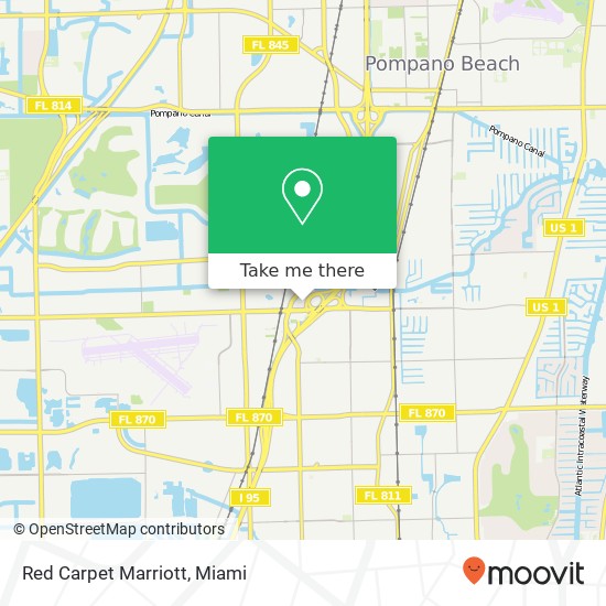 Red Carpet Marriott map