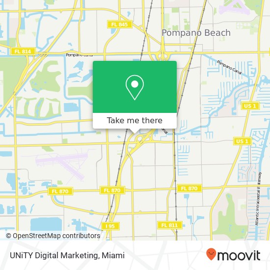 Mapa de UNiTY Digital Marketing