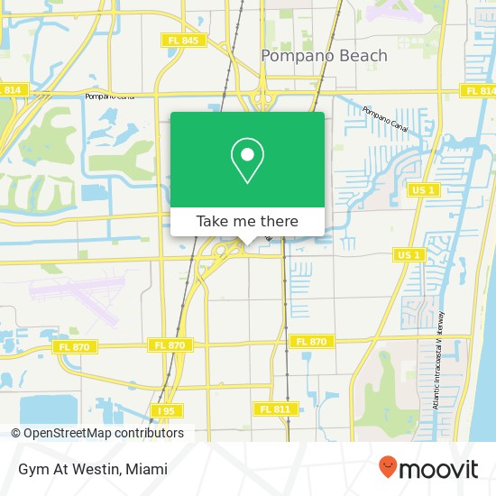 Gym At Westin map