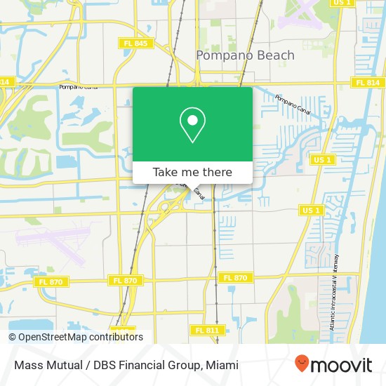 Mass Mutual / DBS Financial Group map