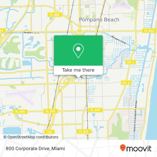 800 Corporate Drive map