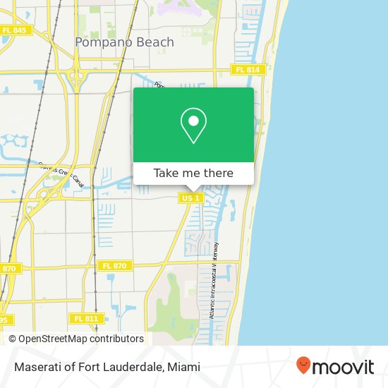 Mapa de Maserati of Fort Lauderdale