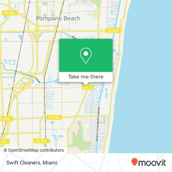 Swift Cleaners map