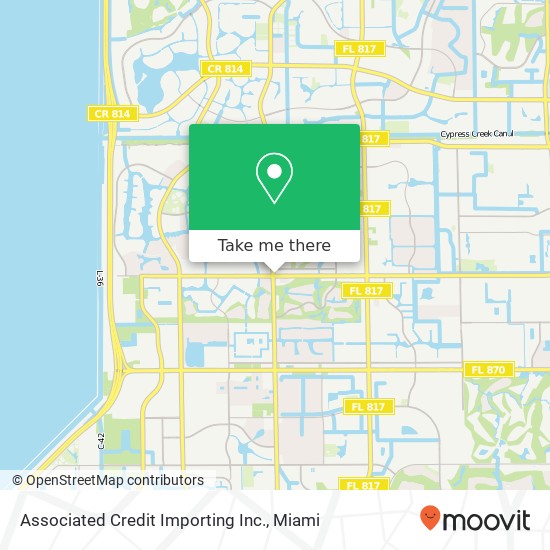 Mapa de Associated Credit Importing Inc.