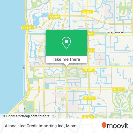 Associated Credit Importing Inc. map