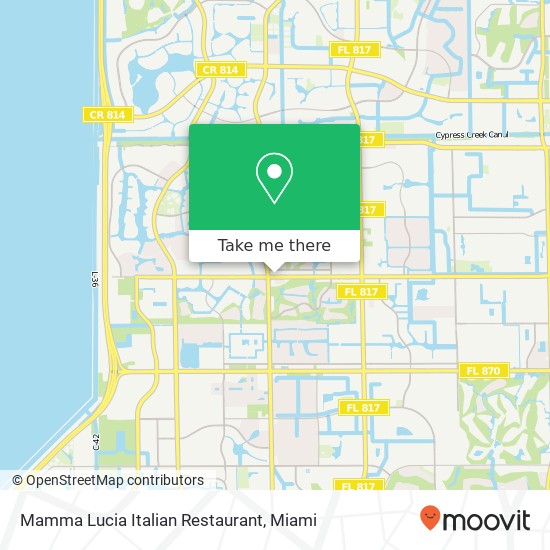 Mapa de Mamma Lucia Italian Restaurant