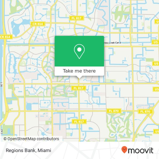 Regions Bank map