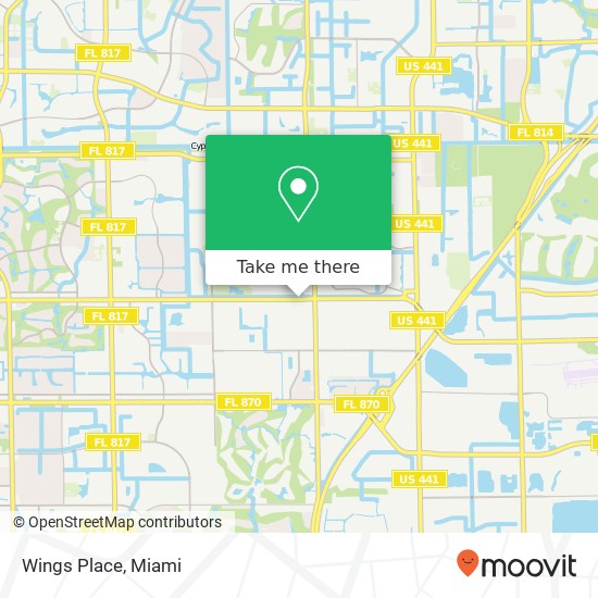 Mapa de Wings Place