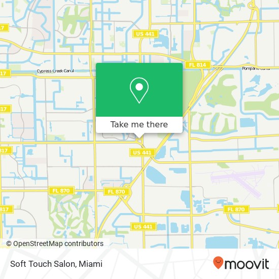 Mapa de Soft Touch Salon