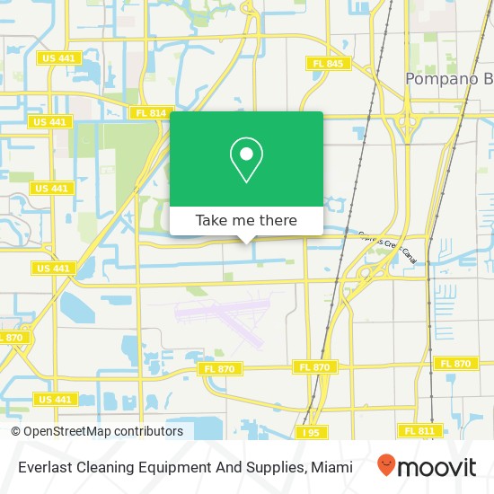 Everlast Cleaning Equipment And Supplies map