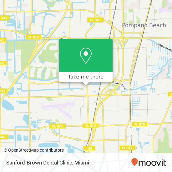 Sanford-Brown Dental Clinic map